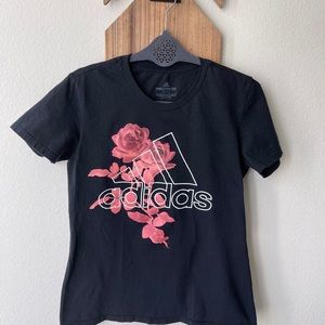 Adidas Athletics Floral T-shirt | Black